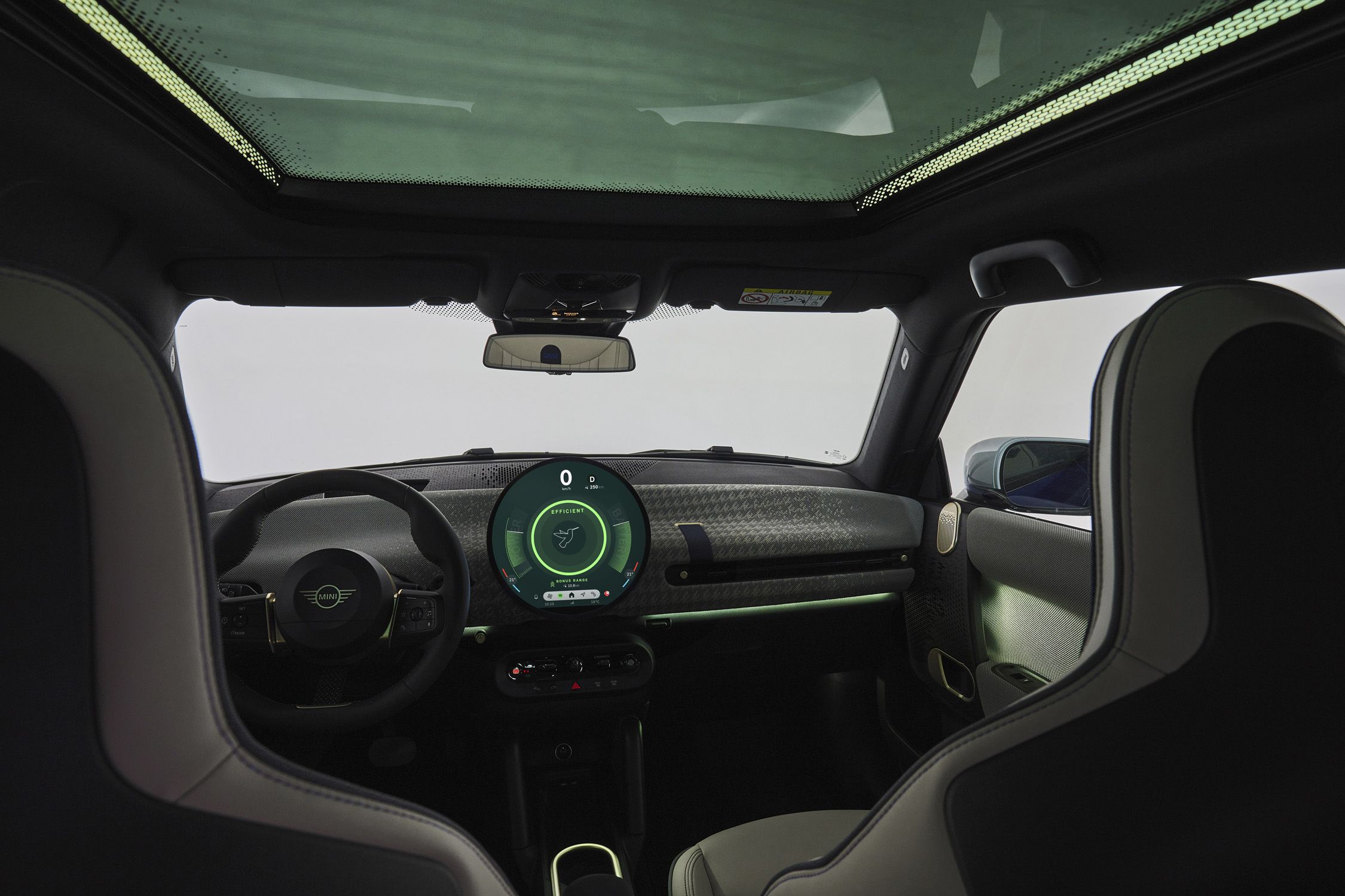 New Mini Cooper Electric Interior Revealed with Combination of Retro &  Modern Design - autoX