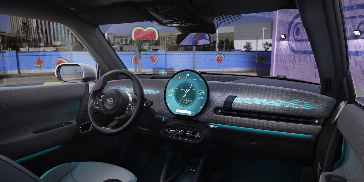 Mini Reveals New Interior with Retro Inspiration, Simpler Layout