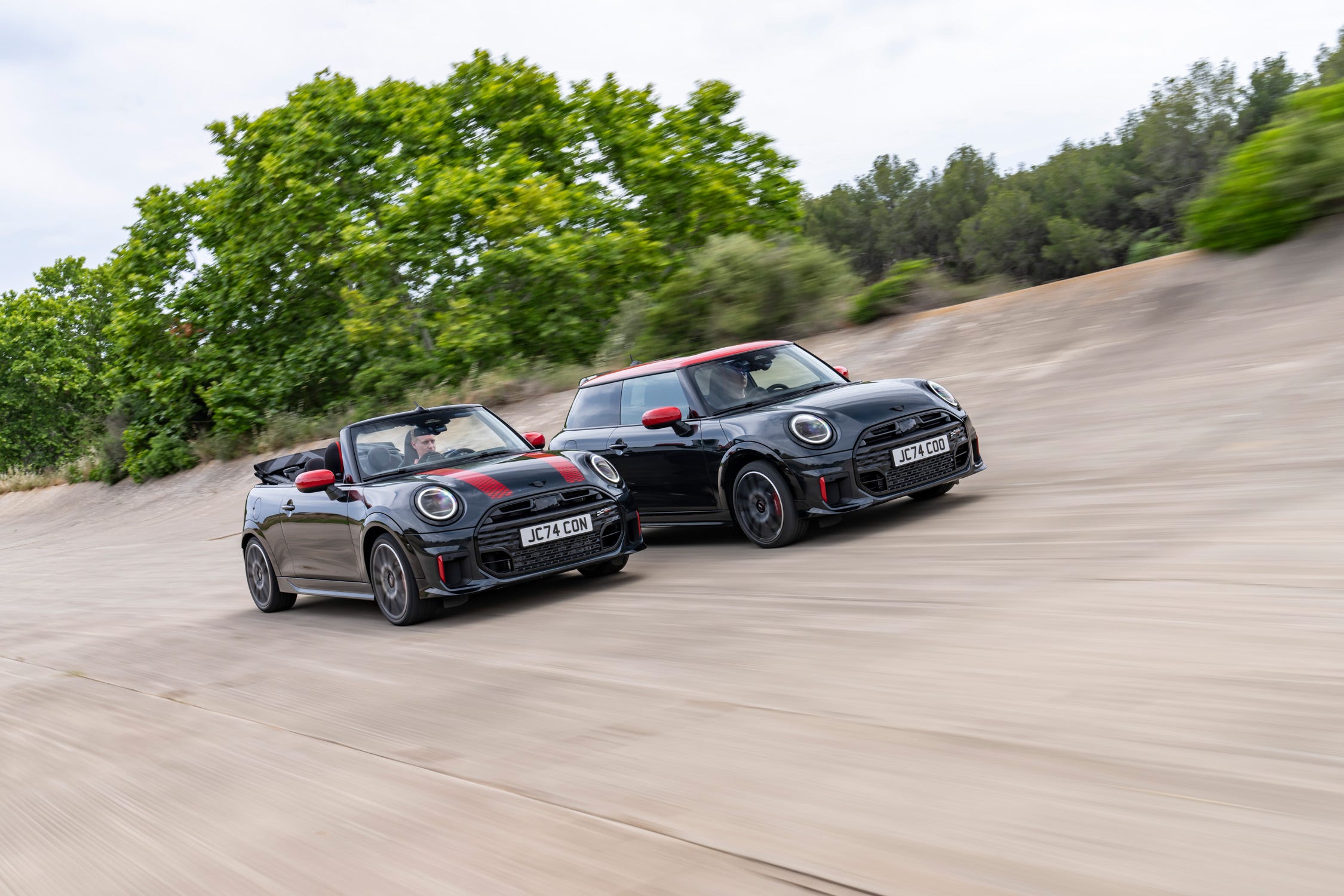 View Photos of the 2025 Mini Cooper JCW Hatchback and Convertible