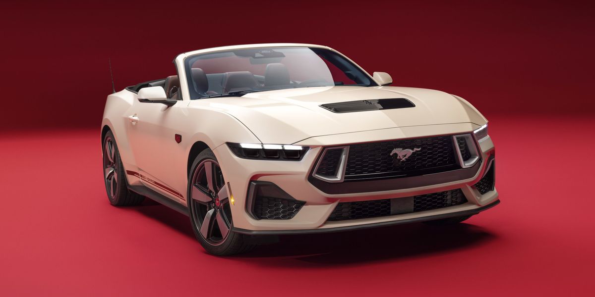 Ford Reveals 60th Anniversary Mustang Special Edition for 2025