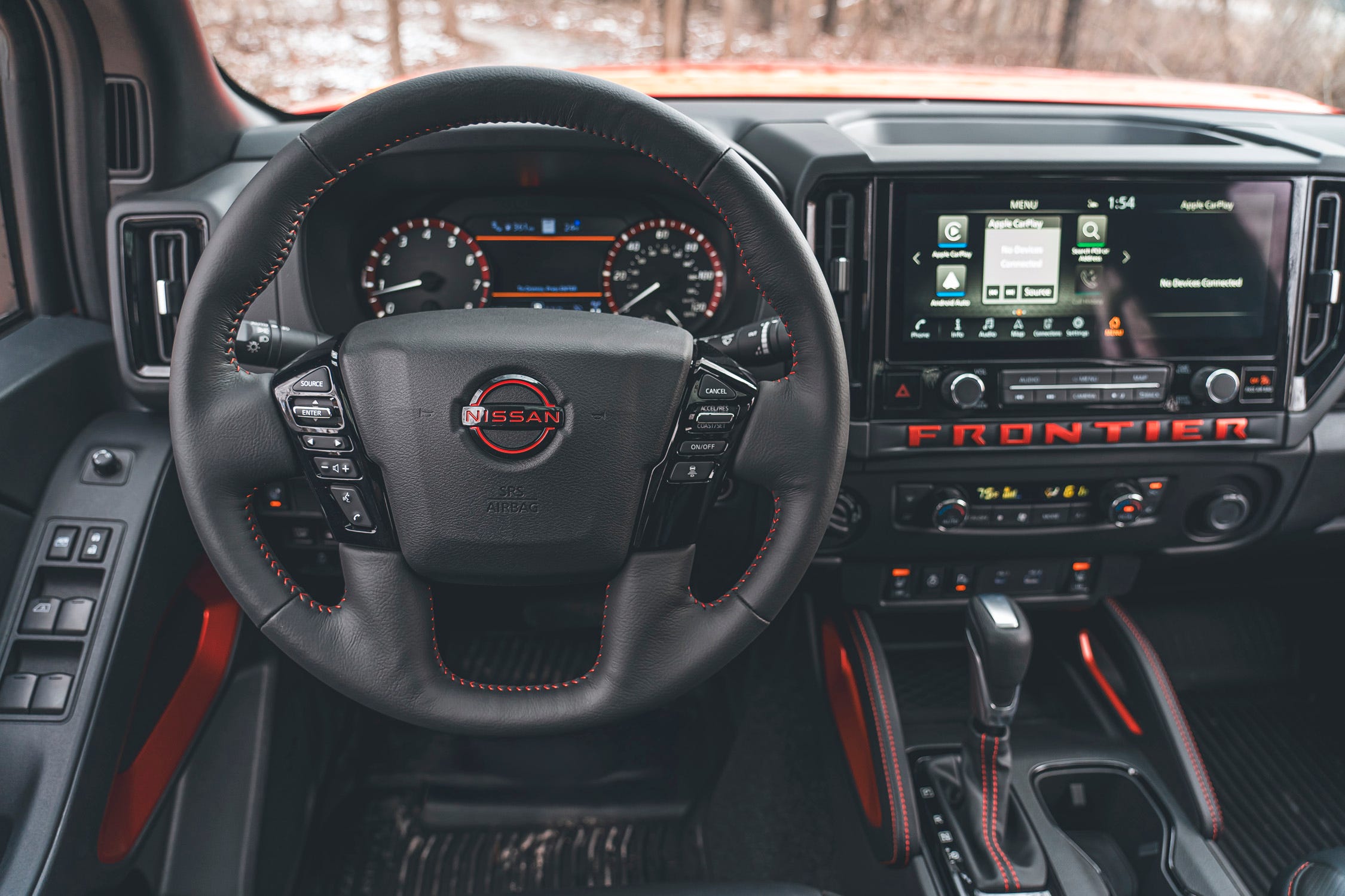 View Interior Photos of the 2025 Nissan Frontier