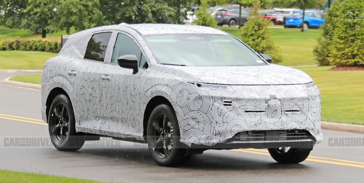 2025 Nissan Murano SUV’s New Design Spotted, and It Looks Sharp