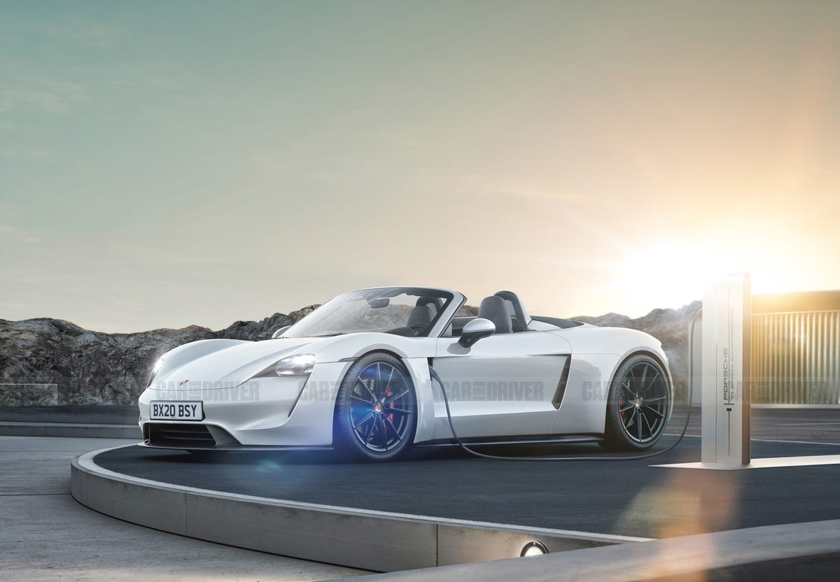 Porsche's First EV Sports Car Will Be the 2025 718 Cayman/Boxster