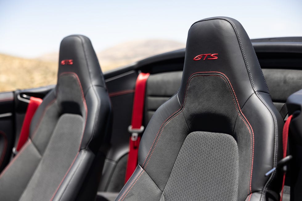 2025 Porsche 911 GTS front seats