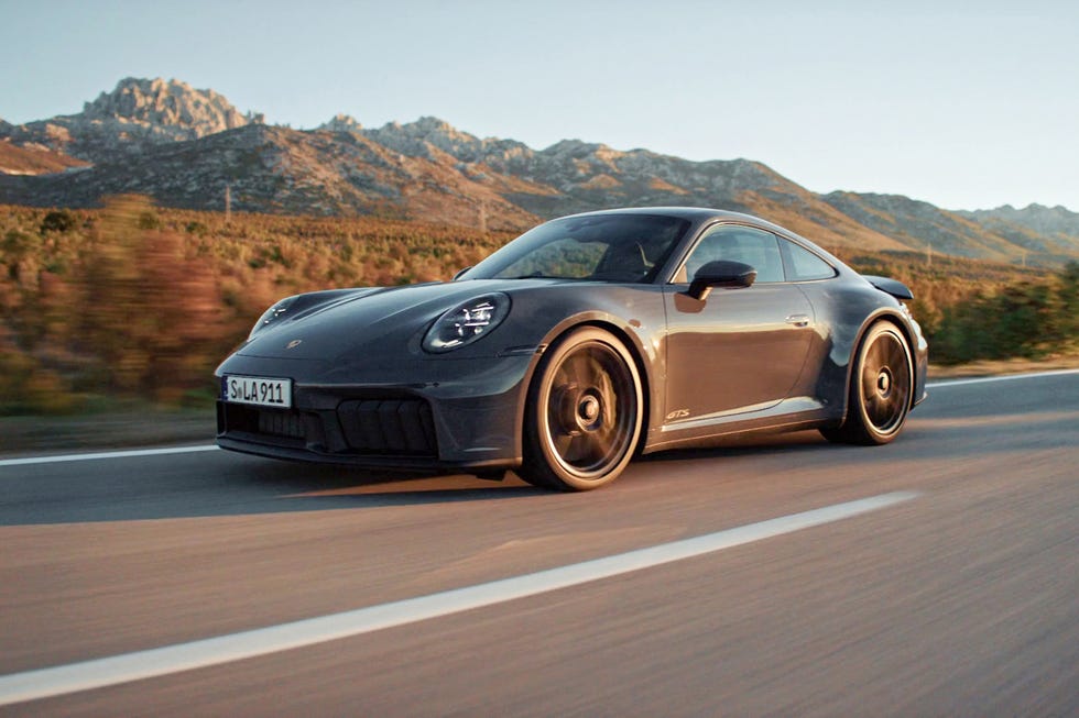 View Photos of the 2025 Porsche 911 GTS Hybrid