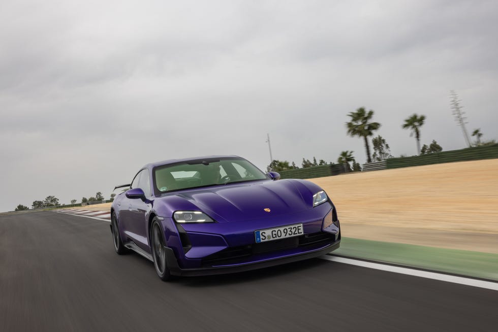 View Photos Of The 2025 Porsche Taycan Turbo Gt