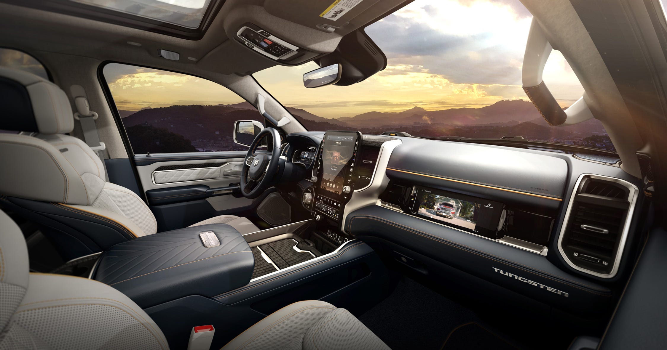 View Interior Photos of the 2025 Ram 1500