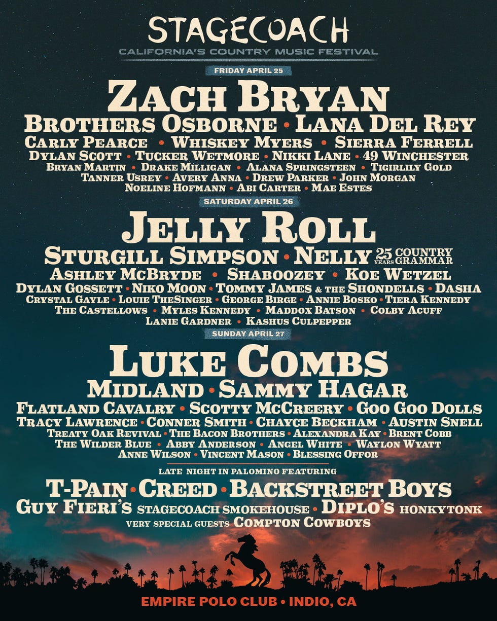 Stagecoach Music Festival 2025: How to Get Tickets to See Jelly Roll ...