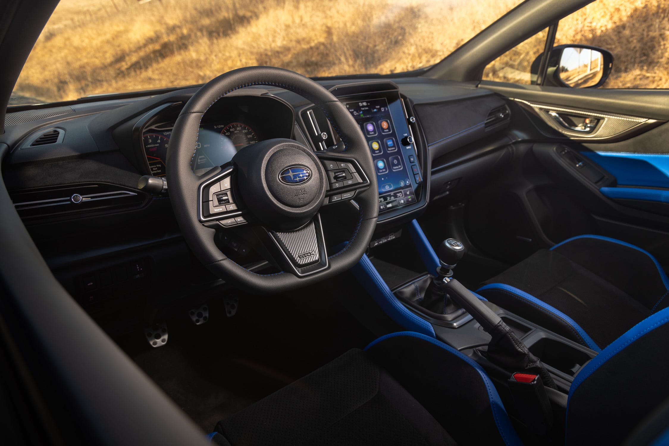 View Interior Photos of the 2025 Subaru WRX tS