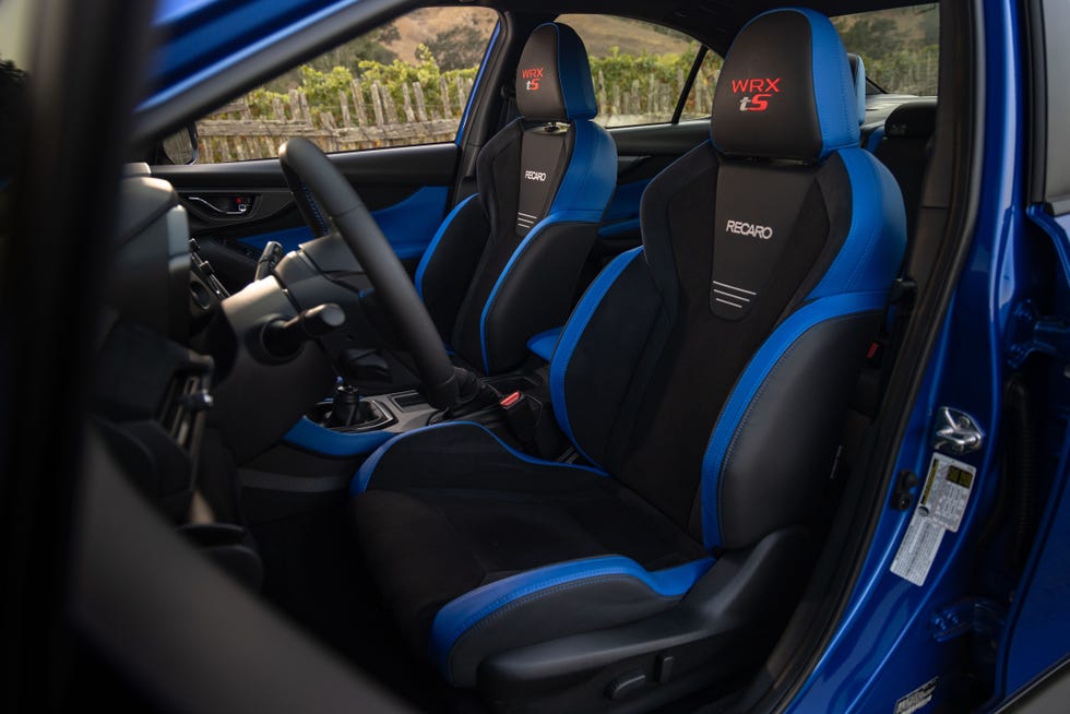 View Interior Photos of the 2025 Subaru WRX tS