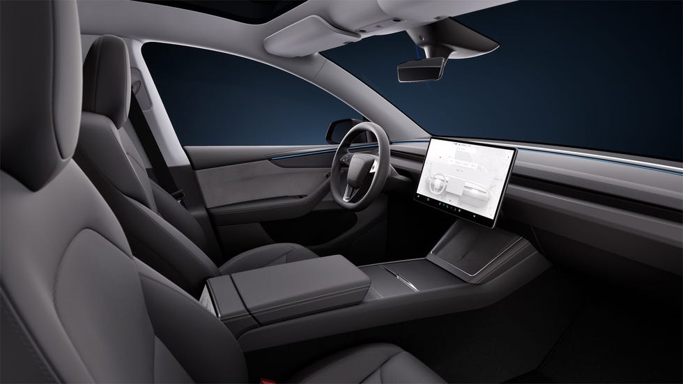 2025 tesla model y juniper interior