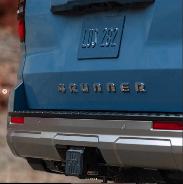 Teaser of the 2025 Toyota 4Runner Emerges, Set to Debut on April 9th