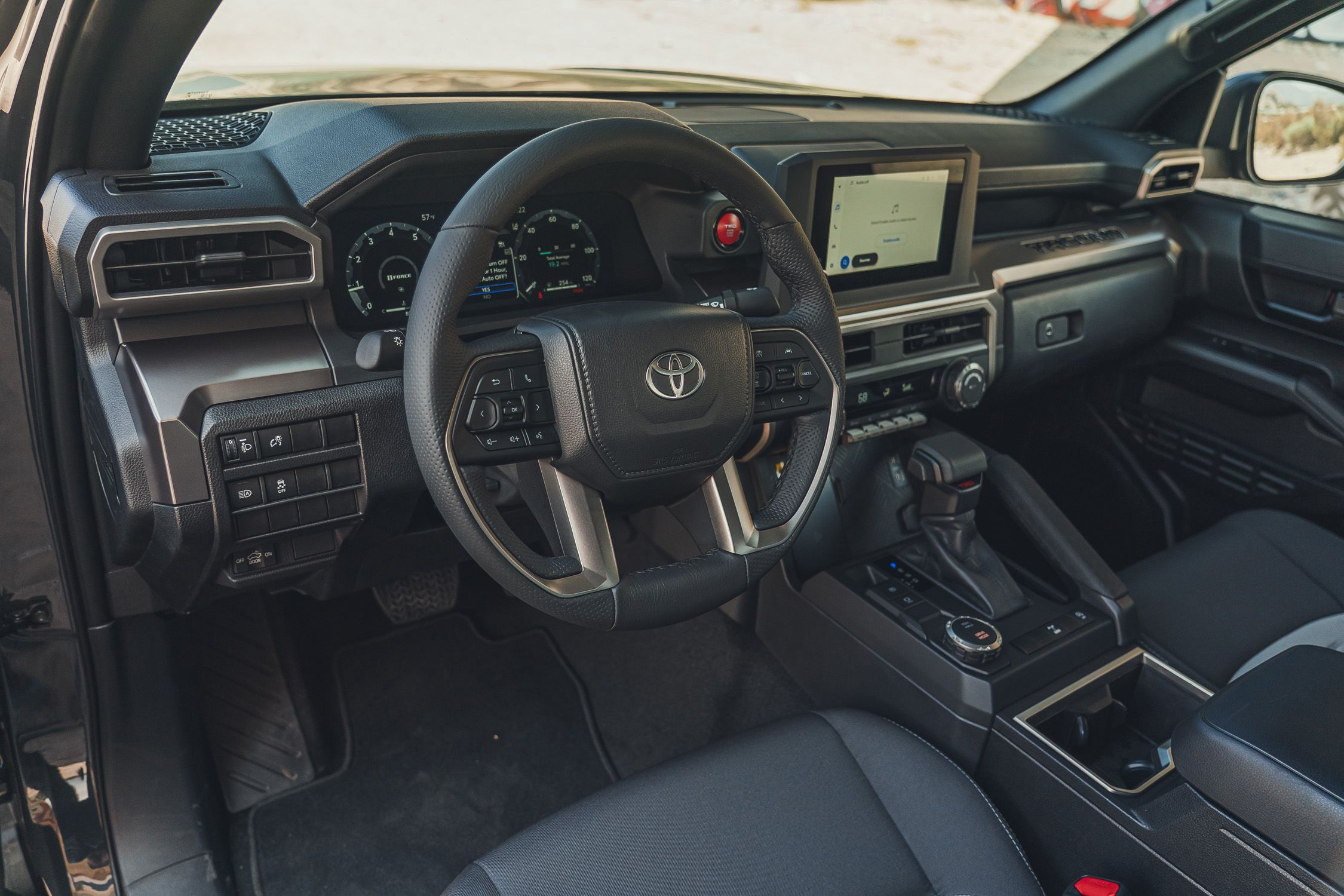 image of "View Interior Photos of the 2025 Toyota Tacoma TRD PreRunner"