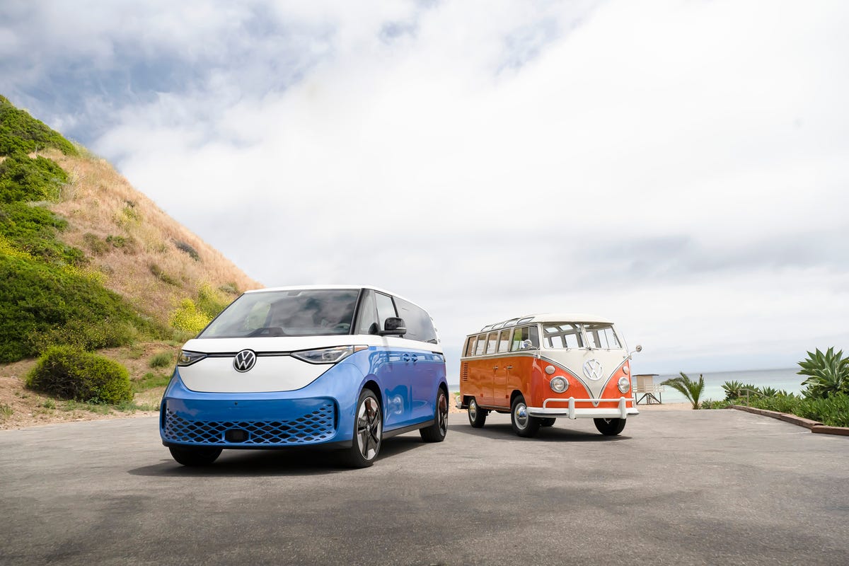 Volkswagen ID Buzz in motion