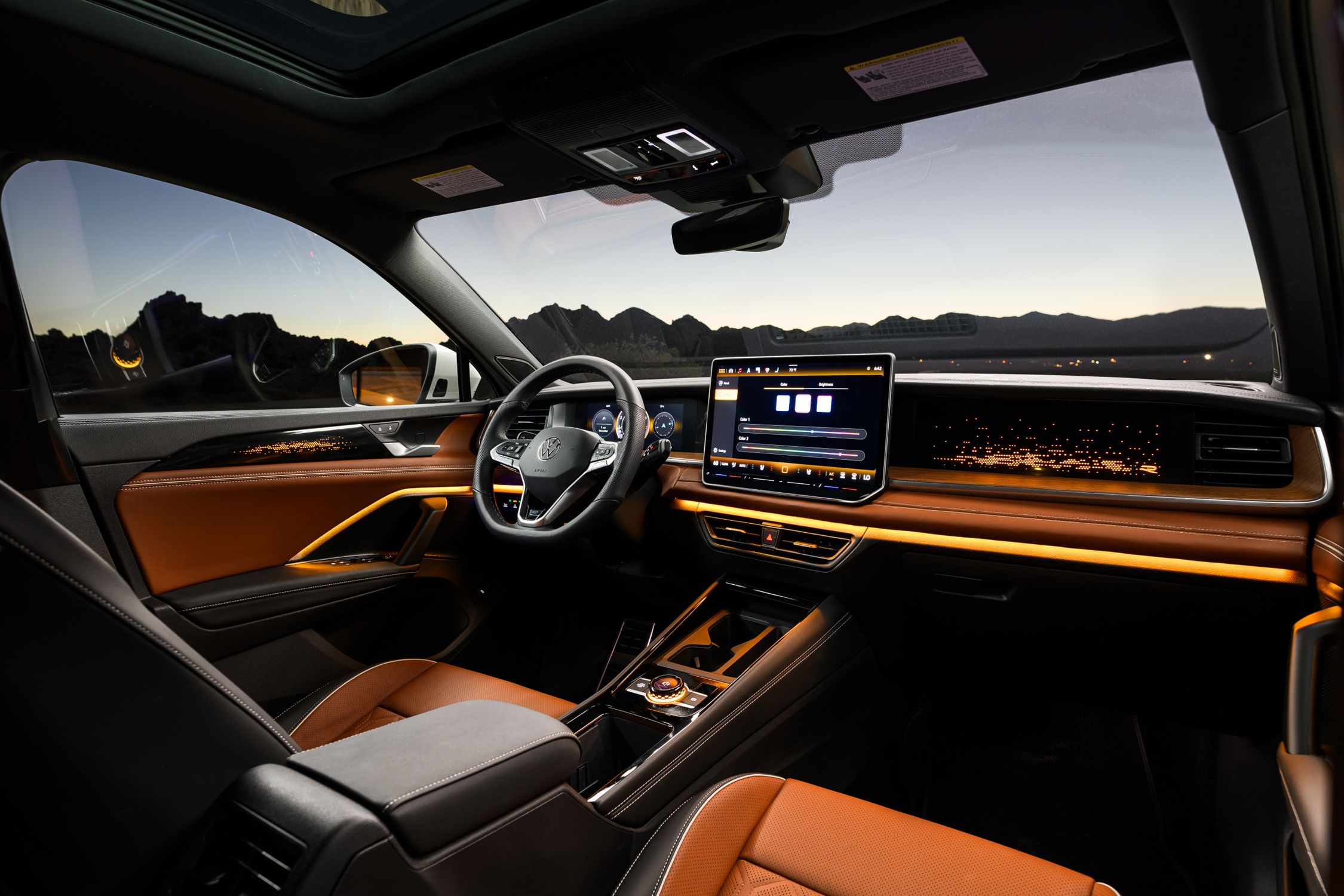 image of "View Interior Photos of the 2025 Volkswagen Tiguan"