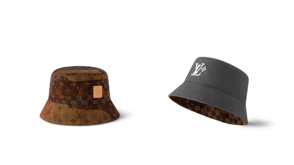 【日本未入荷アイテム】LOUIS VUITTON ハット リバーシブル ルイ・ヴィトン25-26年秋冬の新作帽子はNIGOとのタッグで、90