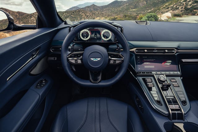 2026 Aston Martin Vantage Roadster interior