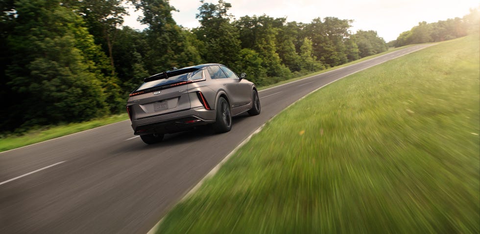 2026 cadillac lyriq v rear