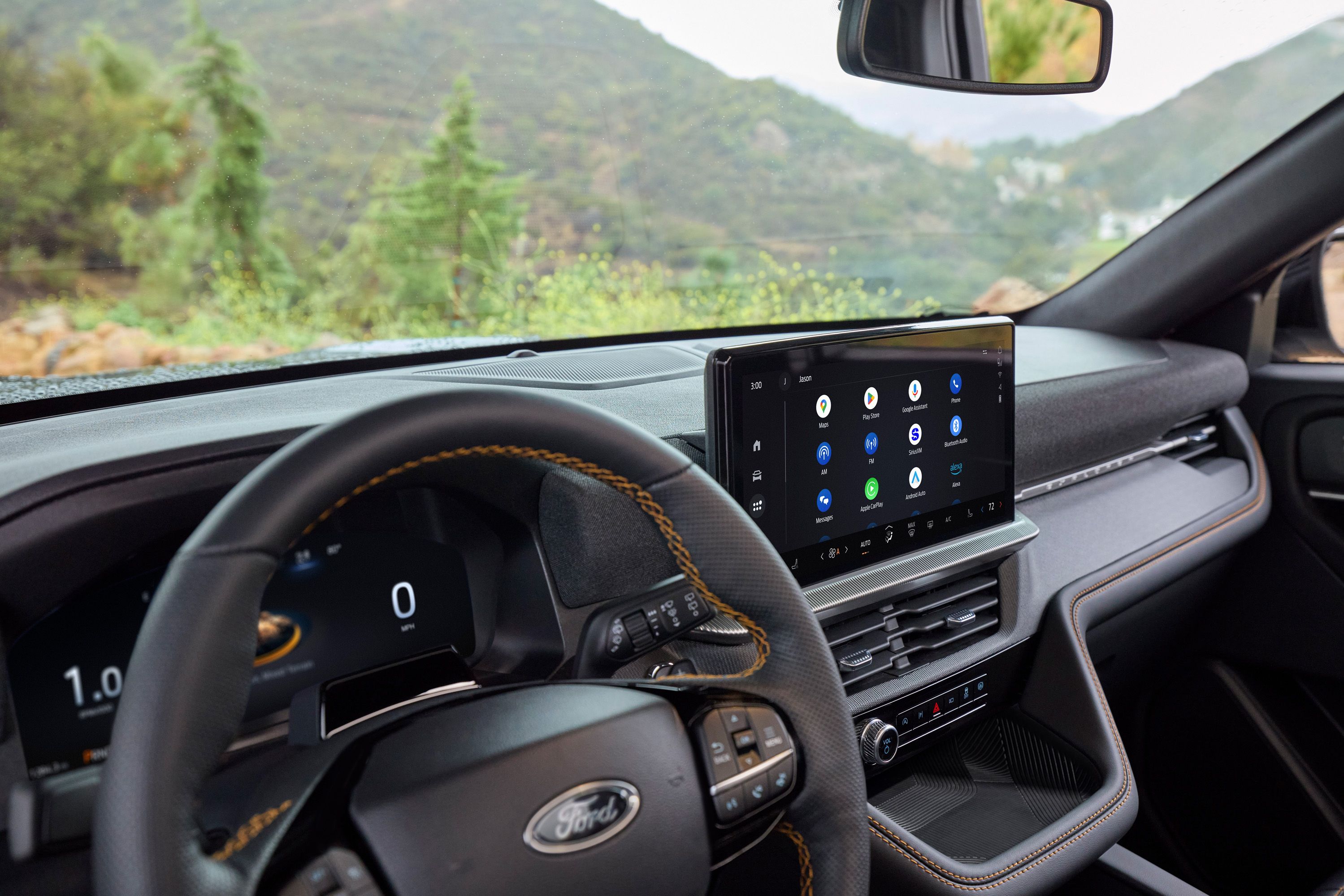 image of "View Interior Photos of the 2026 Ford Explorer Tremor"