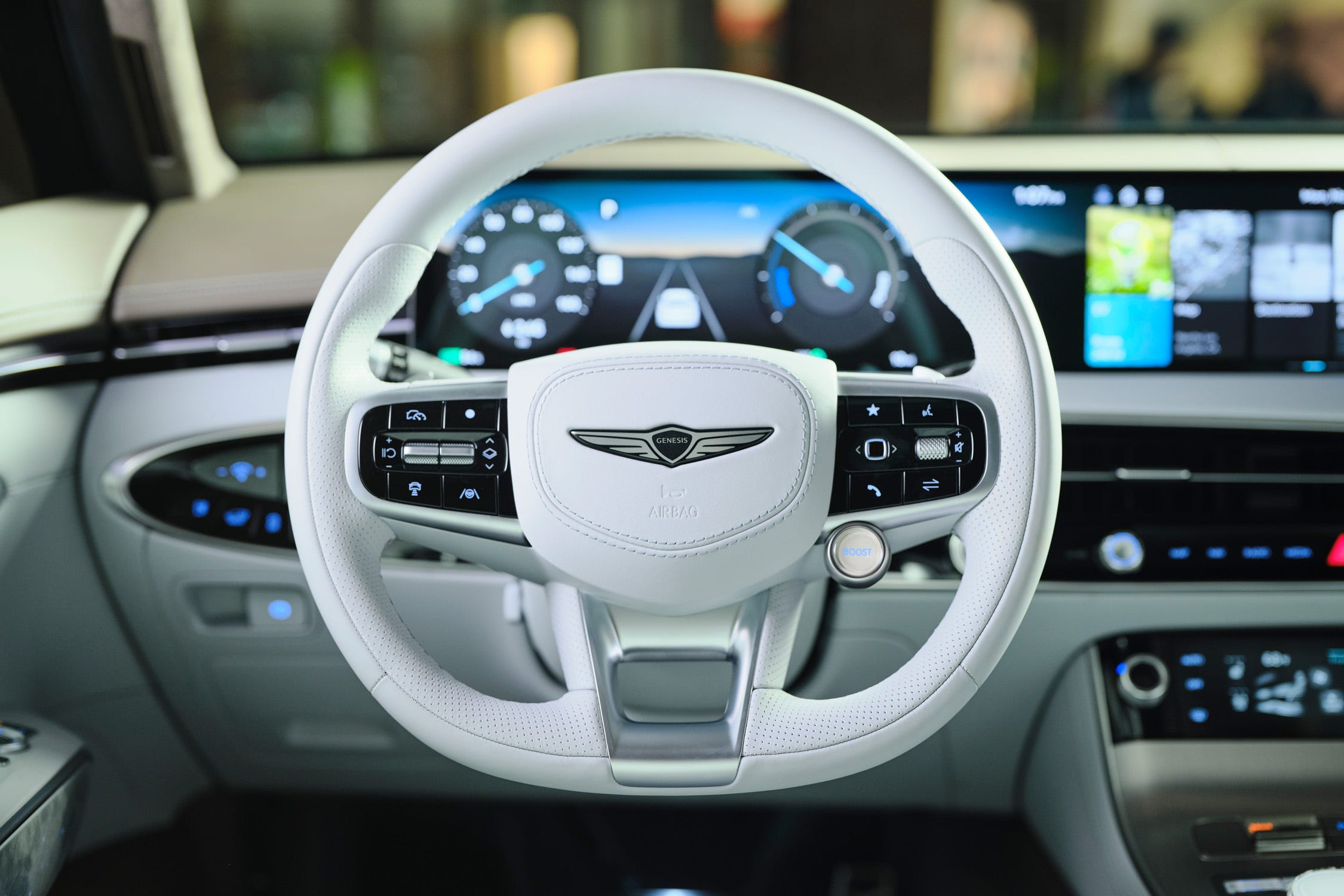 View Interior Photos of the 2026 Genesis Electrified GV70