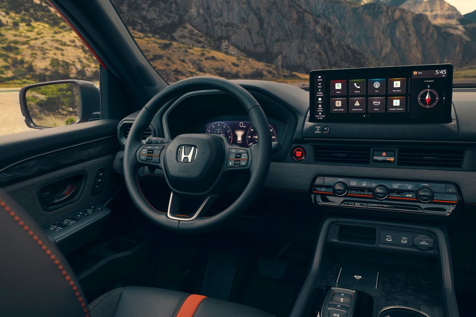 View Interior Photos of the 2026 Honda Passport