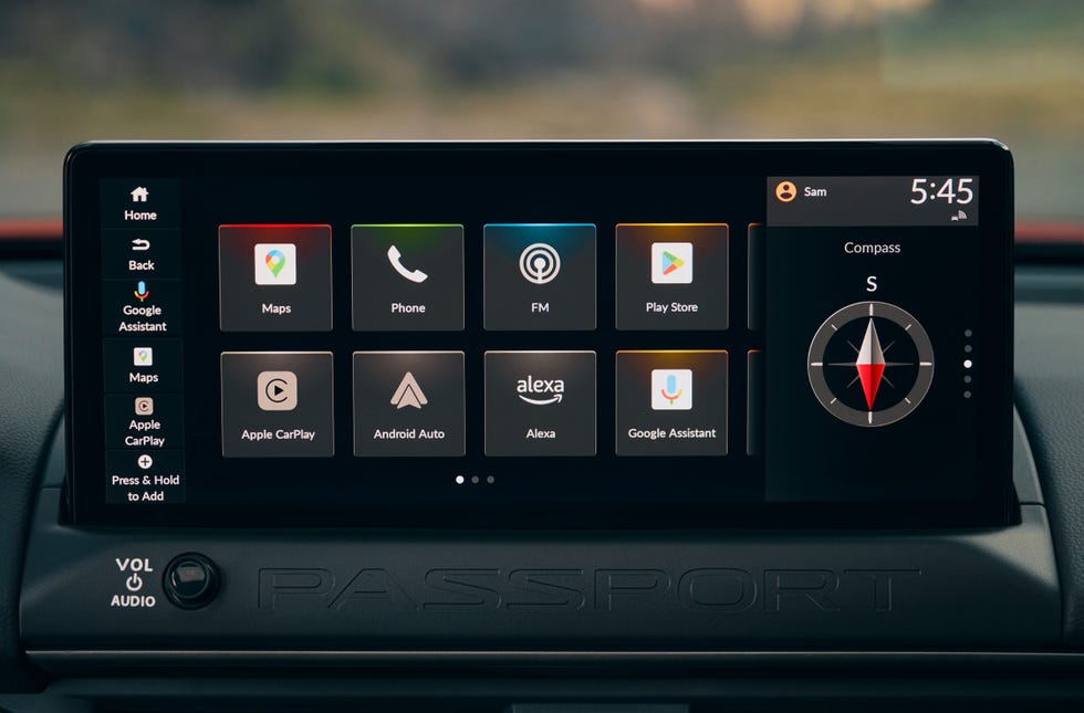 2026 honda passport interior