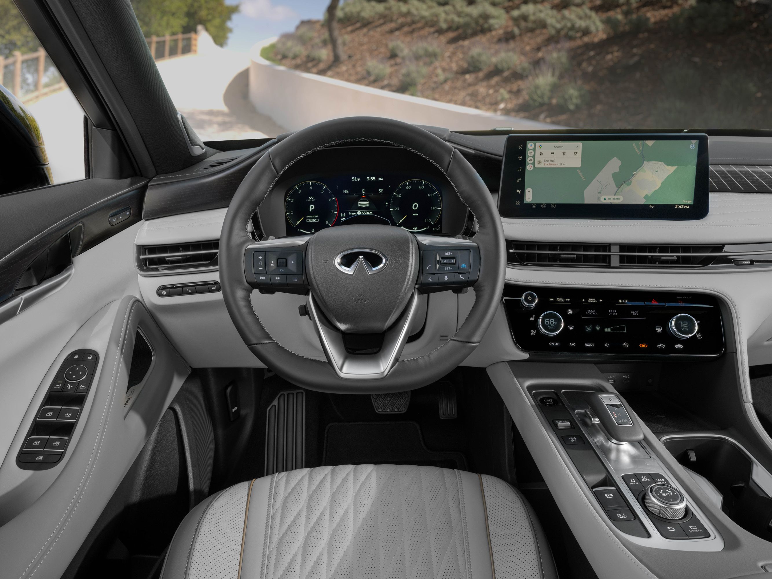 image of "View Interior Photos of the 2026 Infiniti QX60"