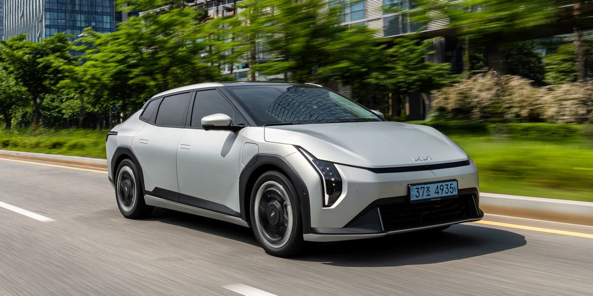 City Dweller: Kia EV4 Is in Its Element in the Concrete Jungle