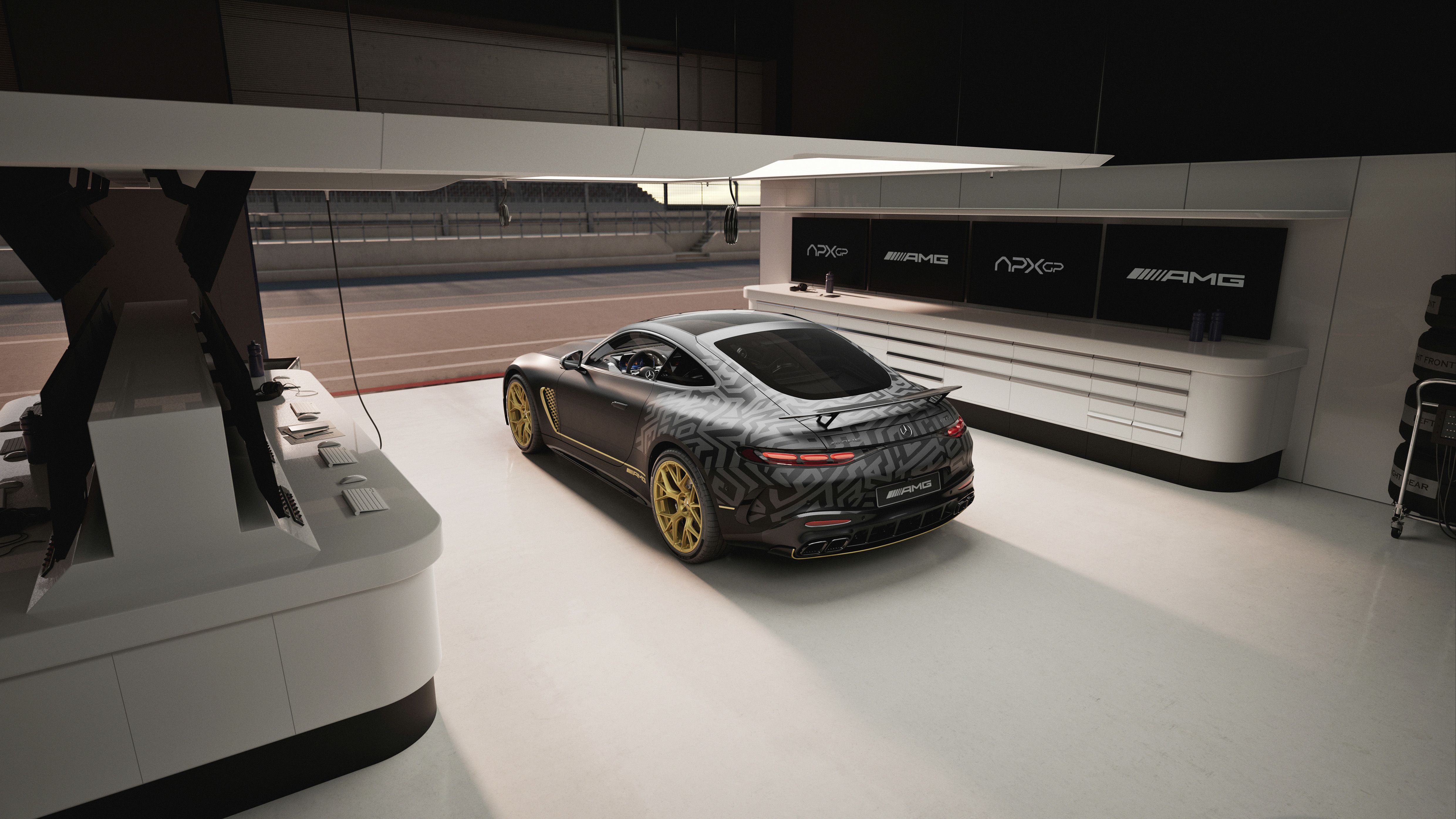 Mercedes-AMG GT63 APXGP Edition pays tribute to the APXGP team from the ‘F1’ movie