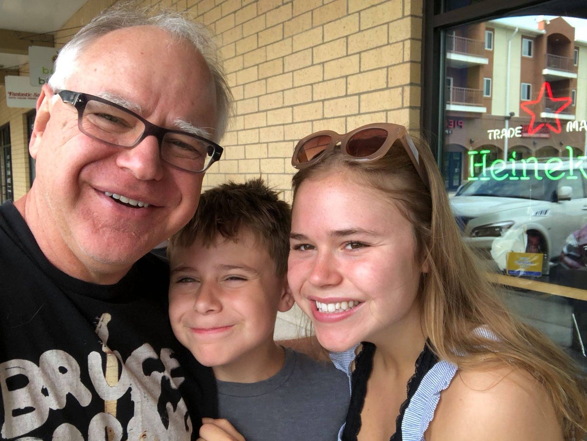 Who Are Tim Walz's Kids, Hope Walz and Gus Walz?