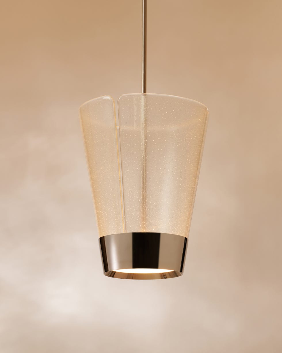 Elegant pendant light with a modern design.