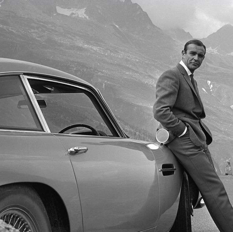 sean connery as james bond in goldfinger