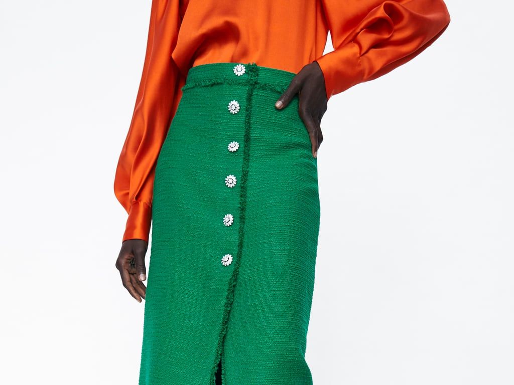La falda de invitada más viral (y agotada) de Zara tiene una nueva versión este color - Zara tiene la de invitada perfecta para triunfar