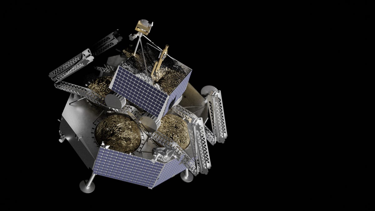 Griffin Lander To Ferry NASA's Lunar Rover | Astrobotic Griffin