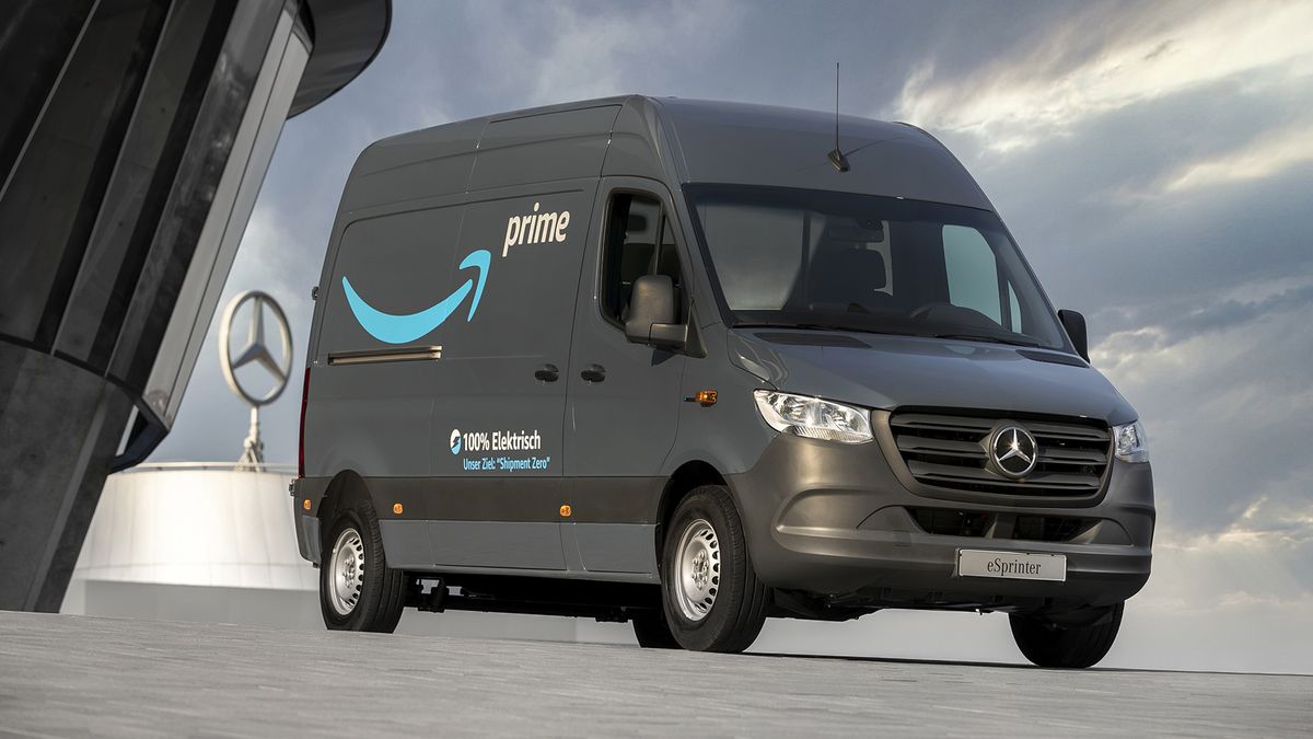 Manier Middeleeuws Permanent Mercedes Will Build 1,800 Electric Vans for Amazon