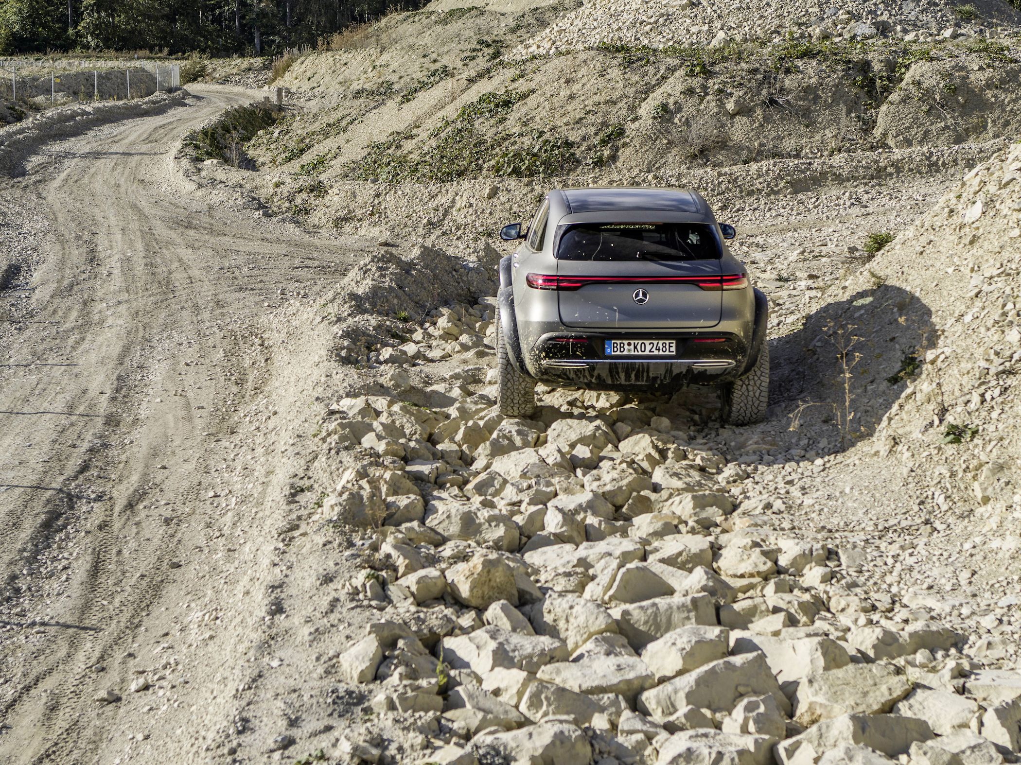 Mercedes Shows Off Its Wild Off Road EQC 4x4 Squared Concept