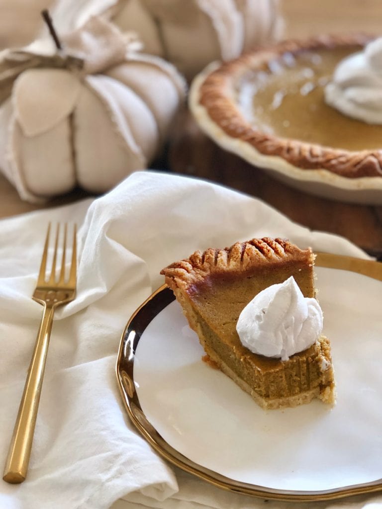Healthy Sugar Free Desserts - Pumpkin Pie