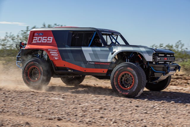 Here's the Real 2020 Ford Bronco in Off-Road-Racing Form