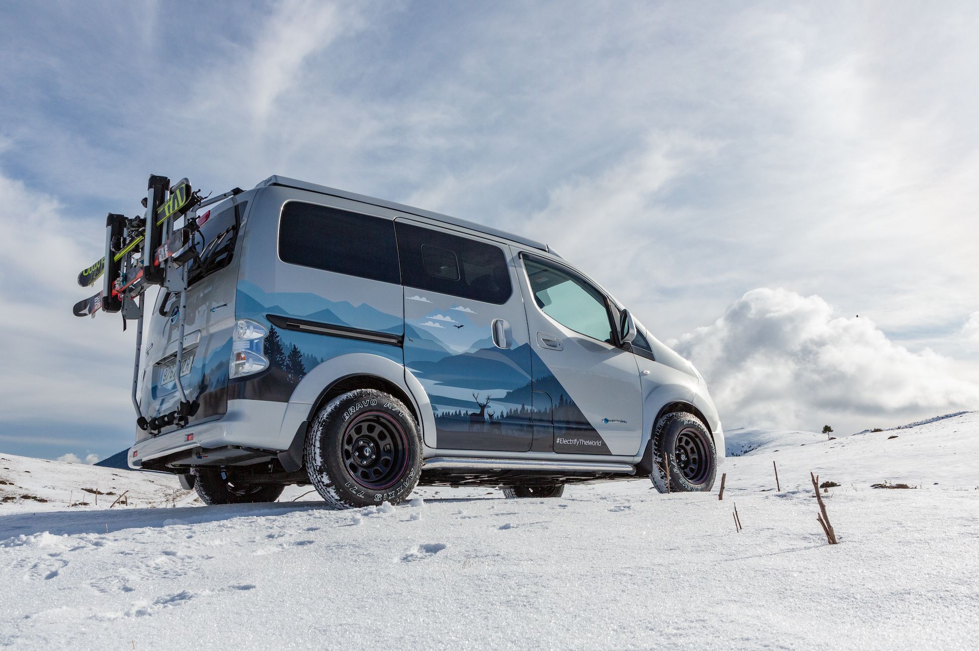 Check Out Nissan's e-NV200 Winter Camper