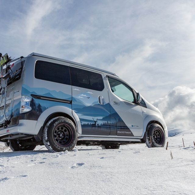Check Out Nissan's e-NV200 Winter Camper