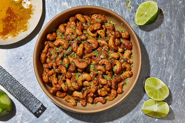 curry lime cashews