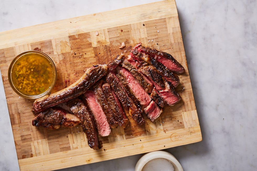 delish quarterly 2021 campfires and cookouts dinners on the grill perfect grilled steak marinade cowboy butter