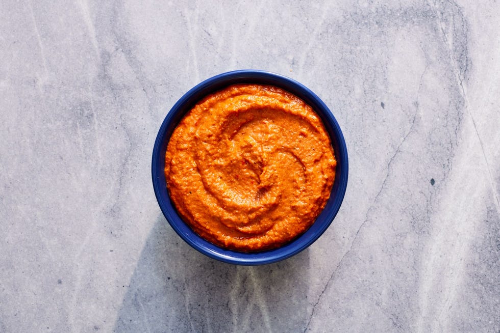 extra garlicky romesco