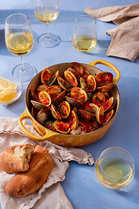 harissa clams