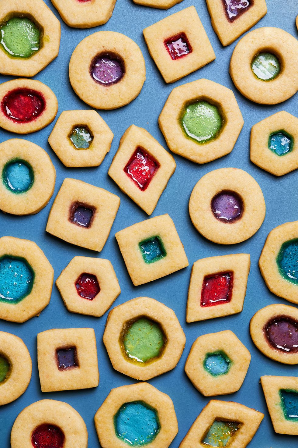 stained glass cookies