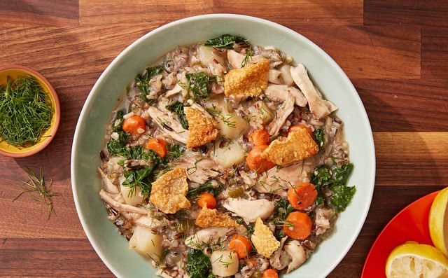Chicken Wild Rice Soup - Sip and Feast