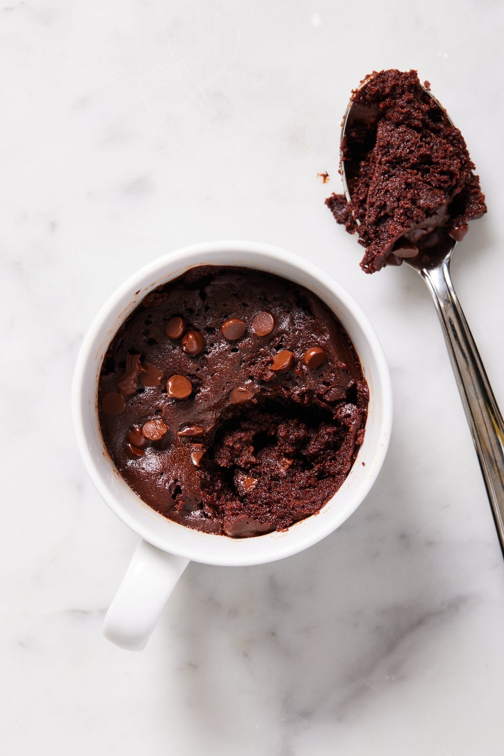 brownie in a mug