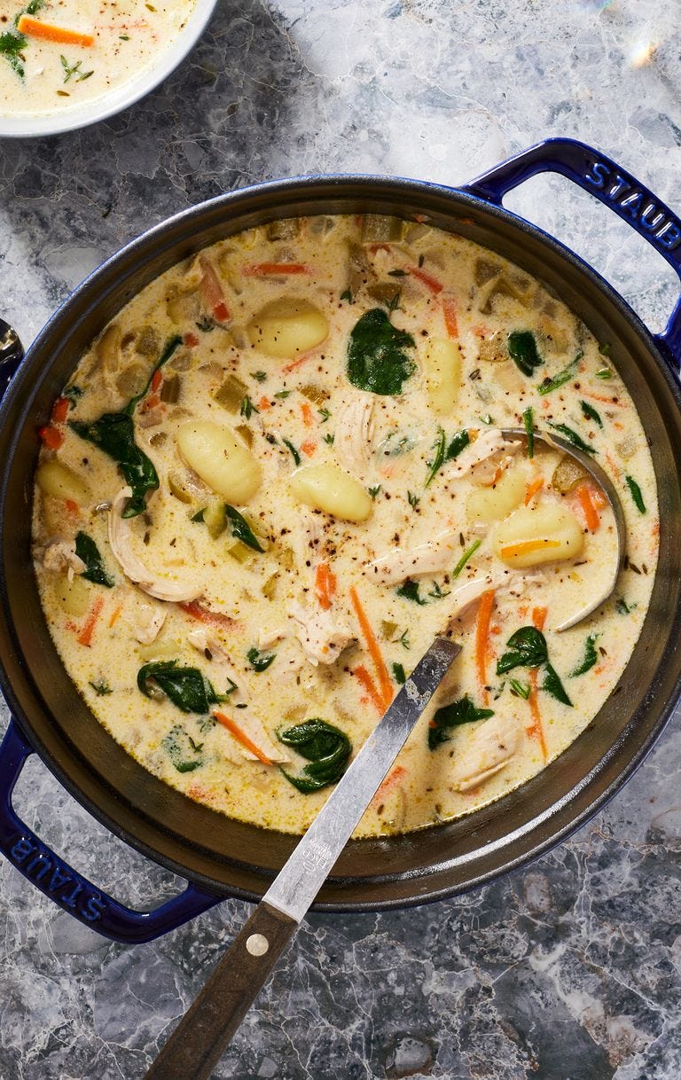 copycat olive garden chicken gnocchi soup