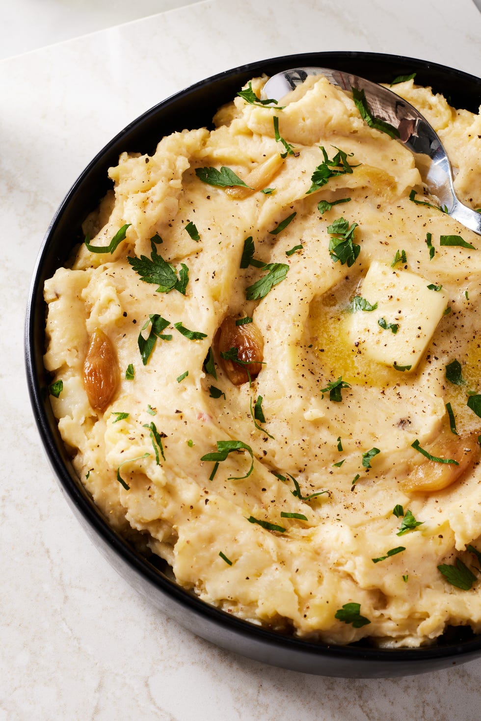 roasted garlic mashed potatoes
