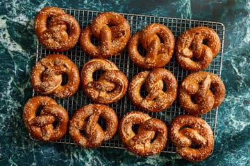 pretzels caseros, receta